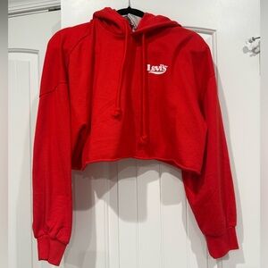 Levi's Vibrant Red Hoodie